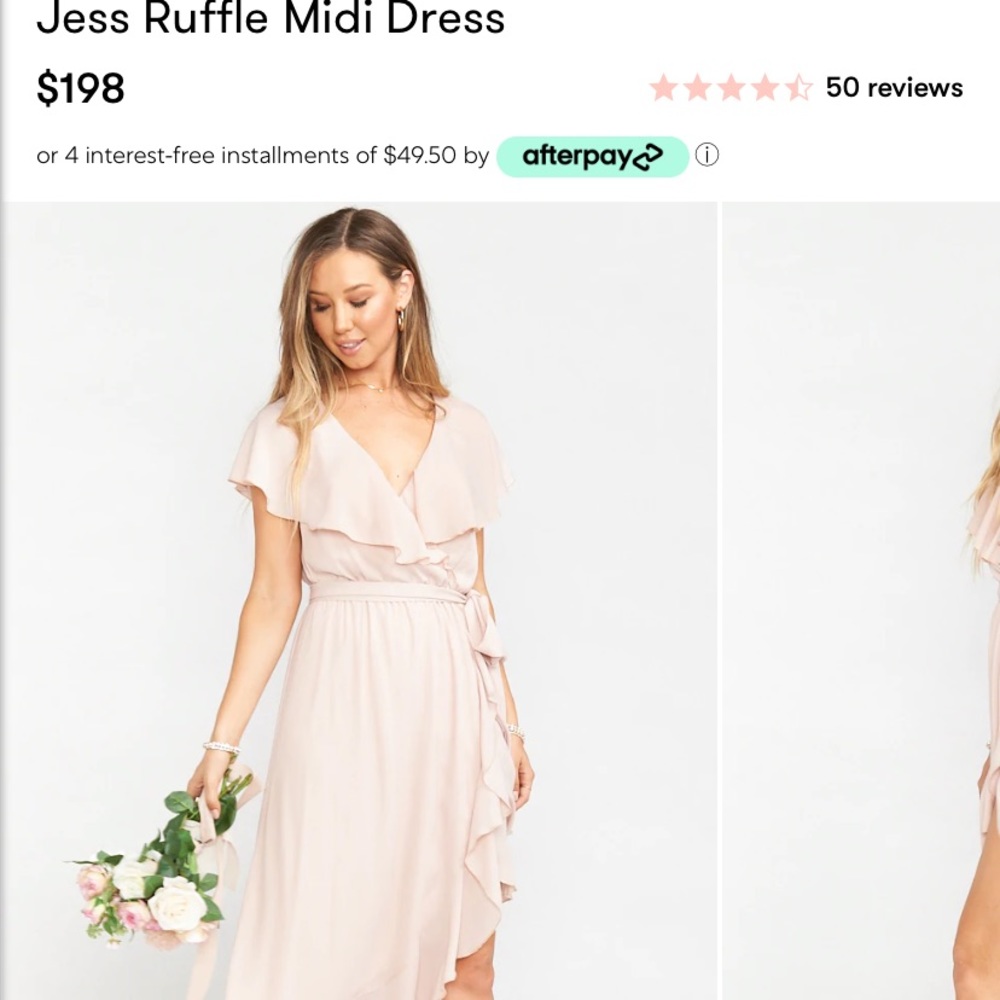 Show me your Mumu Jess Ruffle Dress